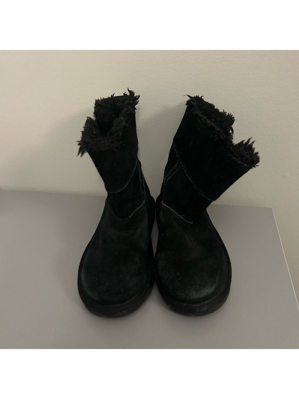 Koolaburra Ugg Black Kids Girls Boots Size 13